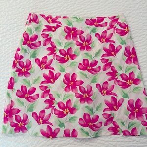 Hot Pink Floral Skort By EP Pro